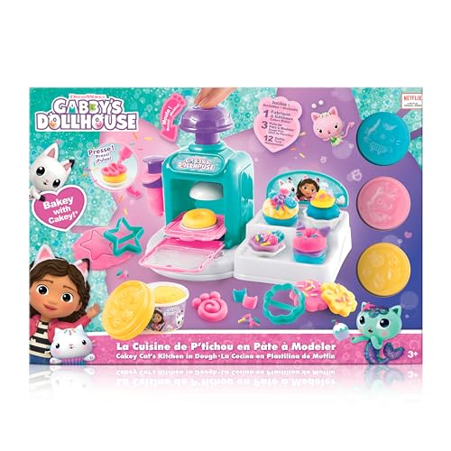Gabby's Dollhouse Cakey Cat's Dough Kitchen