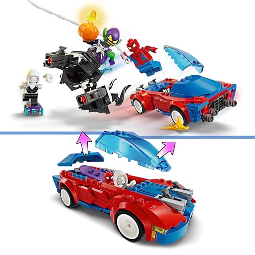 LEGO Marvel 76279 Spider-Man Race Car & Venom Green Goblin Set