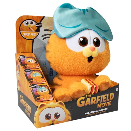Baby Garfield 25cm Interactive Plush Toy