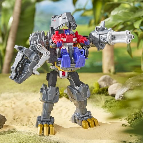 Transformers Cyberworld Action Figure Chomp & Battle Grimlock