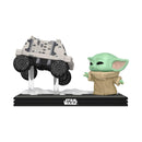Funko POP! Moment 840: Star Wars Grogu with Polar Mouse Droid