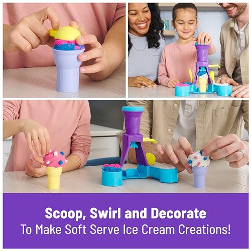 Kinetic Sand Soft Serve Station Set
