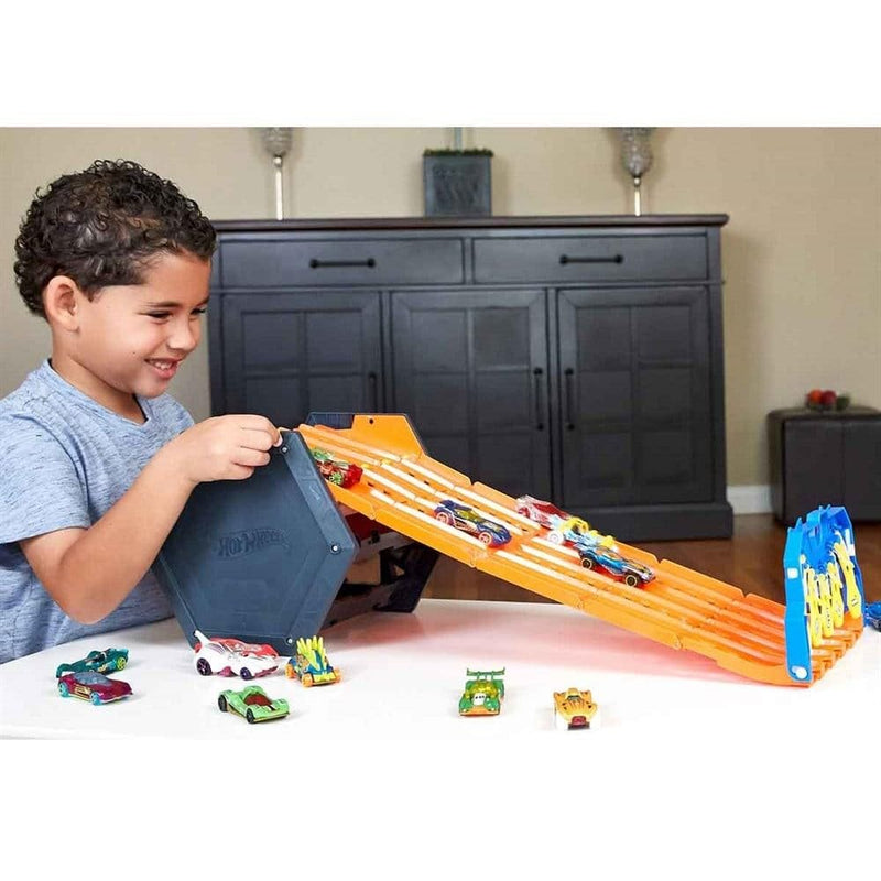 Hot Wheels Roll Out Raceway Track Set and Car