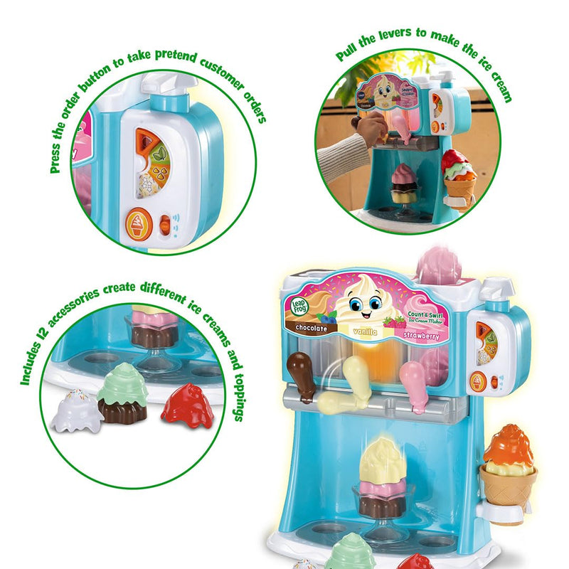 LeapFrog Playset Count & Swirl Ice Cream Maker