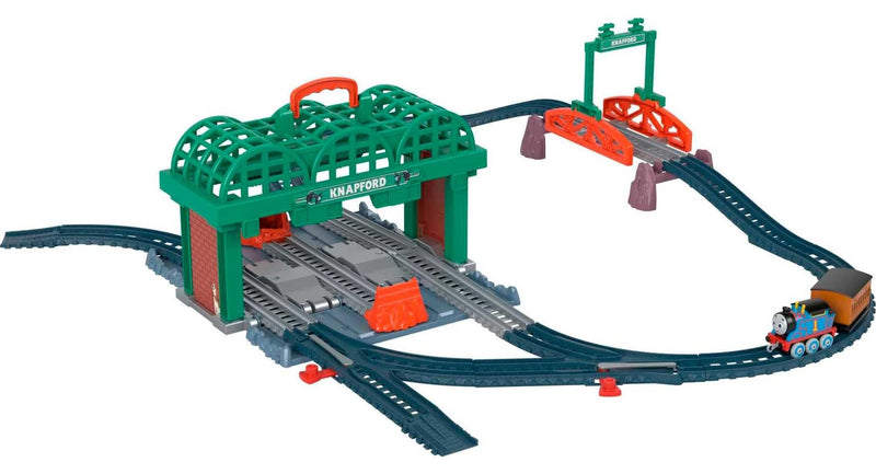 Thomas & Friends Push Along Knapford Station Train Track Set