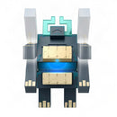 Minecraft Dungeons Twisted Warden Feature Figure with Lights, Sounds & Creeper