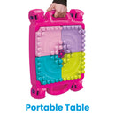 Mega Bloks Build 'N Learn Table Pink & Purple Building Toy