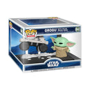 Funko POP! Moment 840: Star Wars Grogu with Polar Mouse Droid
