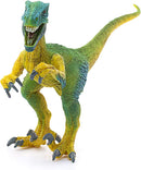 Schleich Velociraptor Figure with Movable Jaw Realistic Dinosaur Toy 14585