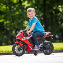 6V Electric Ride-On Motorcycle for Kids – Red