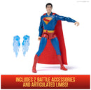 15cm Epic Strike Superman Figure with Power-Up Accessories