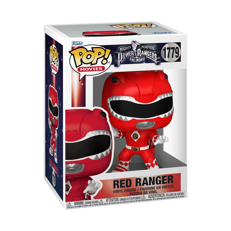 Funko POP! Movies 1779: Mighty Morphin Power Rangers The Movie Red Ranger