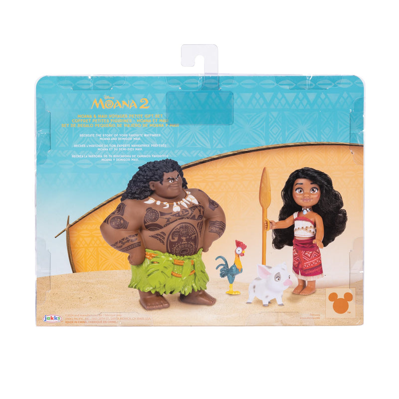 Disney Moana 2 Moana and Maui Voyager Petite Dolls Set