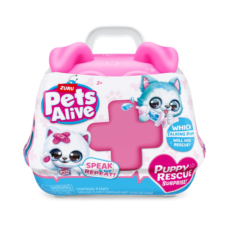Pets Alive by ZURU Puppy Rescue Surprise Plush Set Assortment