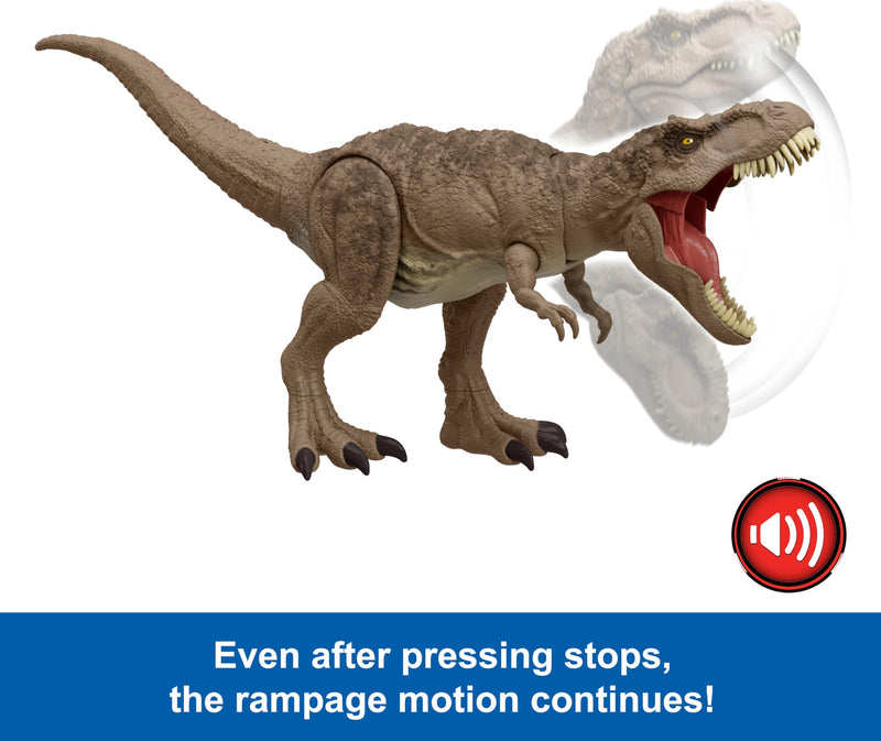Jurassic World Chaos Theory Dinosaur Action Figure All-Out Attack T-Rex 21cm