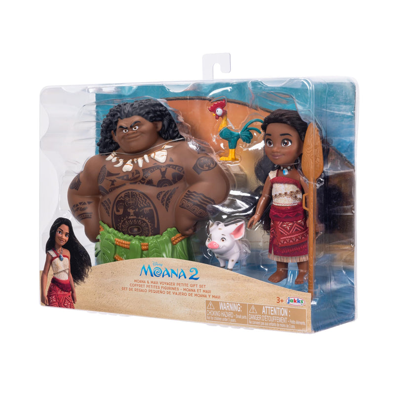 Disney Moana 2 Moana and Maui Voyager Petite Dolls Set