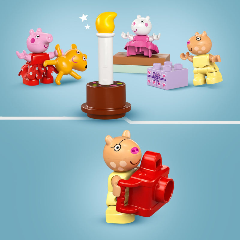 LEGO DUPLO 10433 Peppa Pig Birthday House Playset