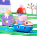 Peppa Pig Whizz Around Great Big Track Playset with Motorised Vehicles & Sounds