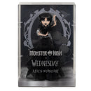 Monster High Wednesday Rave'N Wednesday Doll in Gothic Dress with Accessories