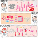 3 in 1 Kids Doctor Set - Full Children's Medical Accessories - Pretend Play Kit