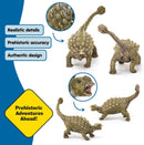 Schleich Ankylosaurus Dinosaur Figure Realistic Armoured Dino Toy 15023
