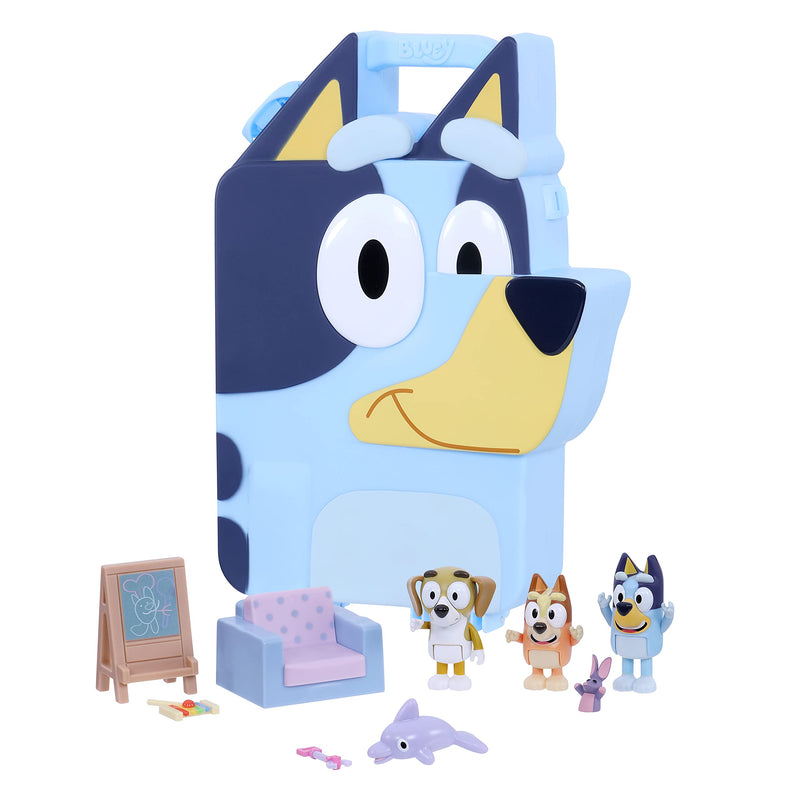Bluey's Ultimate Play and Go Collector Case Playset