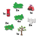 Peppa Pig Whizz-Around Set Peppa's Little Red Car