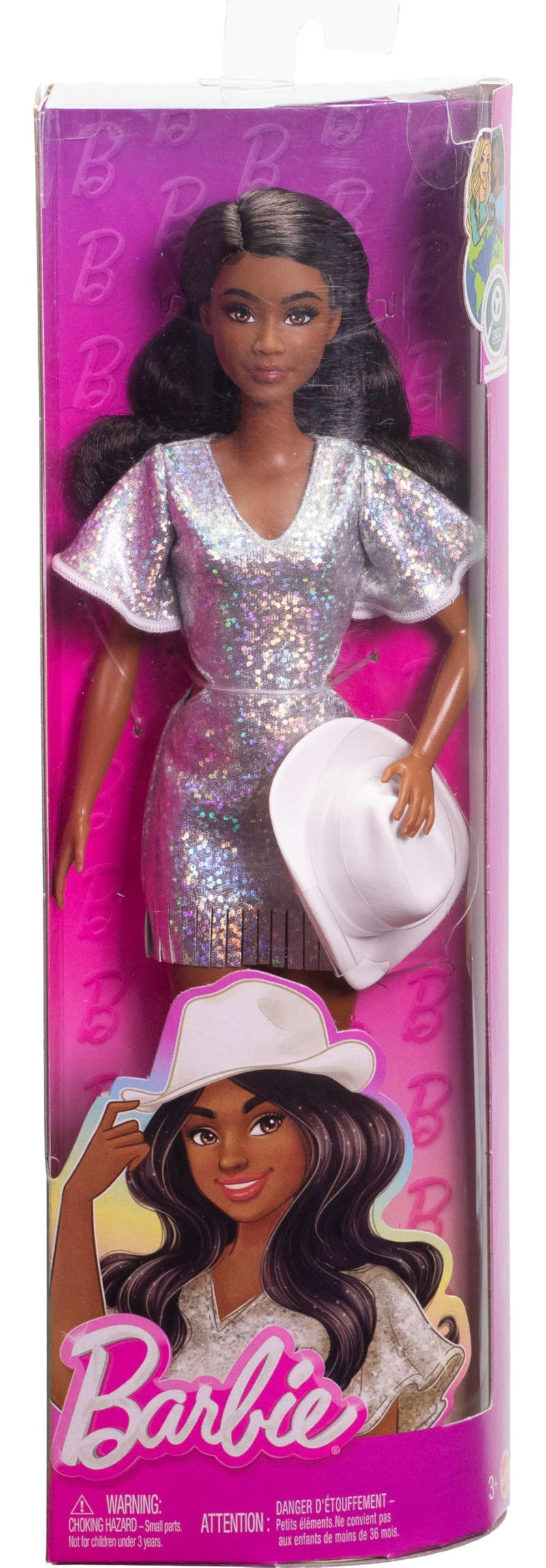 Barbie Fashionistas 239 Glitter Cowgirl Doll