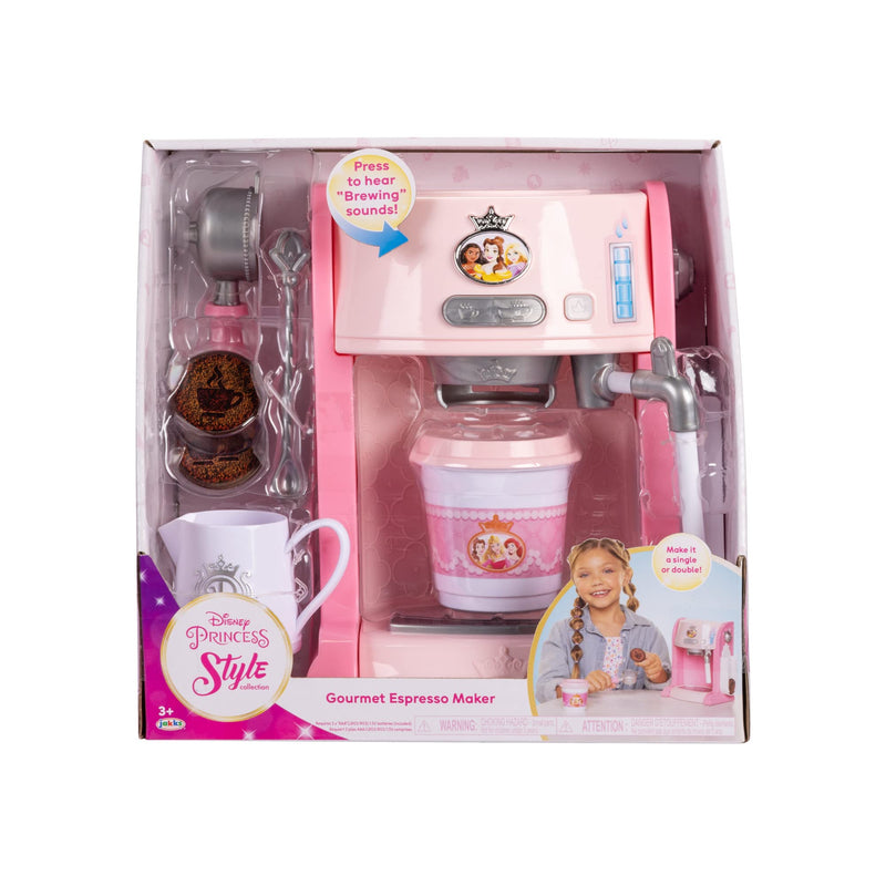 Disney Princess Toy Set Style Collection Gourmet Espresso Maker