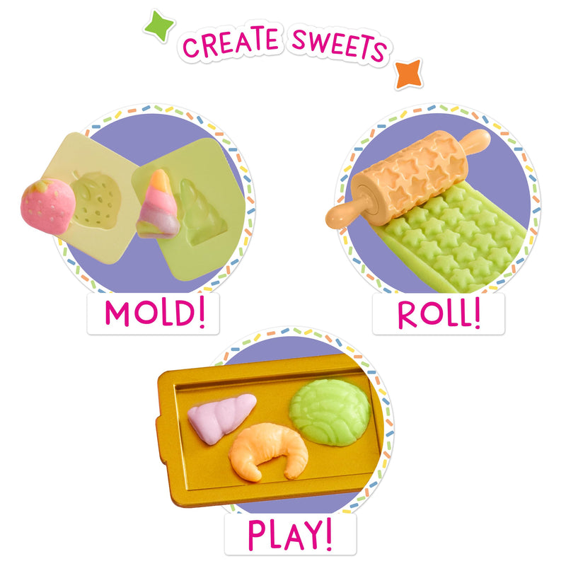 Rainbow High Dessert Shop with Littles Doll Kandy Playset