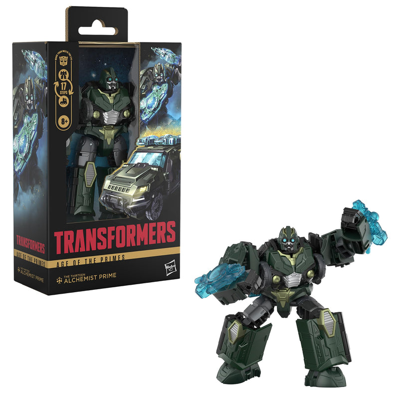 Transformers Age of the Primes Deluxe Class Action Figure The Thirteen Alchemist Prime