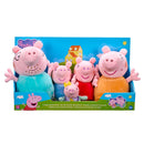 Peppa Pig 5 Pack Family Plush with Baby Evie