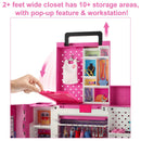Barbie Dream Closet with Doll & Accessories with Doll and 4 Outfits