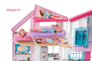 Barbie Malibu House with 6 Rooms and 25 Accessories