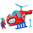 Marvel Spidey and His Amazing Friends Figure & Vehicle Team Spidey Copter Pack