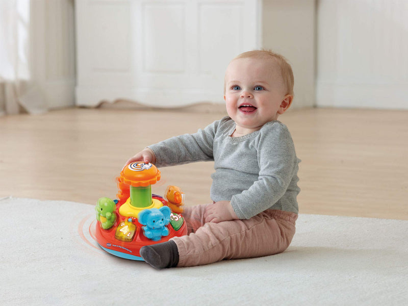 VTech Push & Play Spinning Top