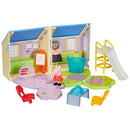 Peppa Pig Pop-Up Playgroup Playset with School, Playground & Peppa Figure