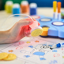 Crayola Bluey Colour Wonder Light-Up Stamper Set with Markers & Activity Pages