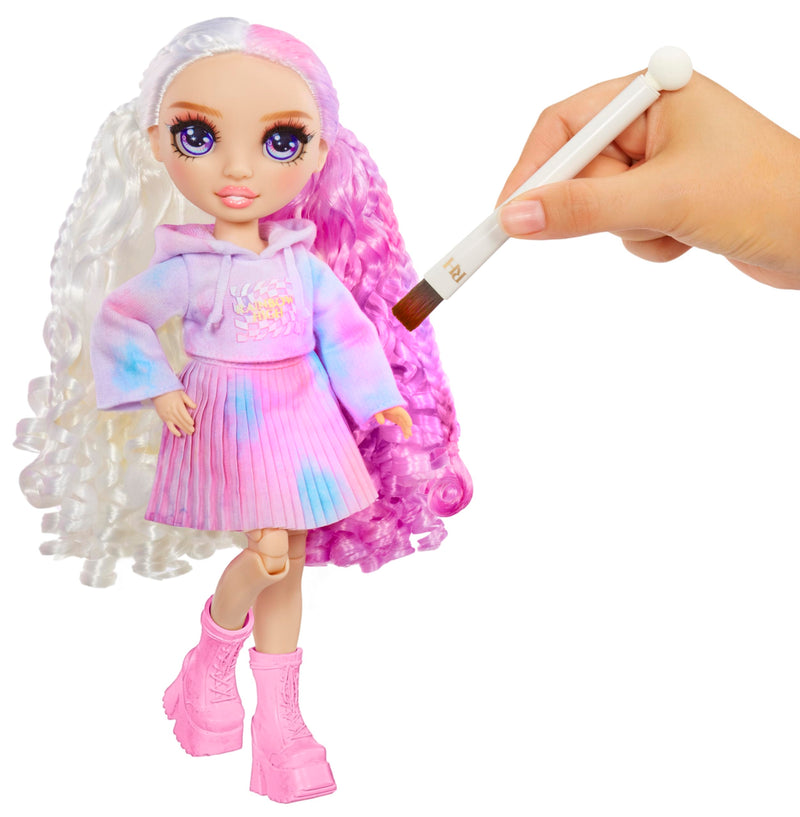 Rainbow High Color & Create Doll DIY Purple Eyes