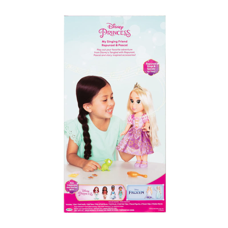 Disney Princess Toddler Doll My Friend Singing Rapunzel & Pascal 35.5cm