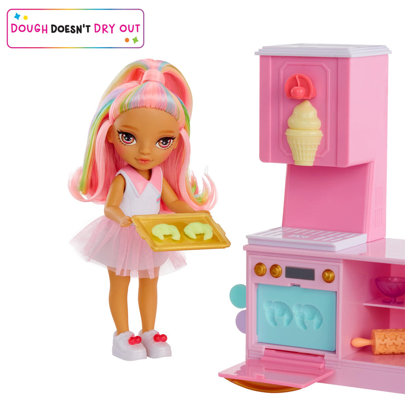 Rainbow High Dessert Shop with Littles Doll Kandy Playset
