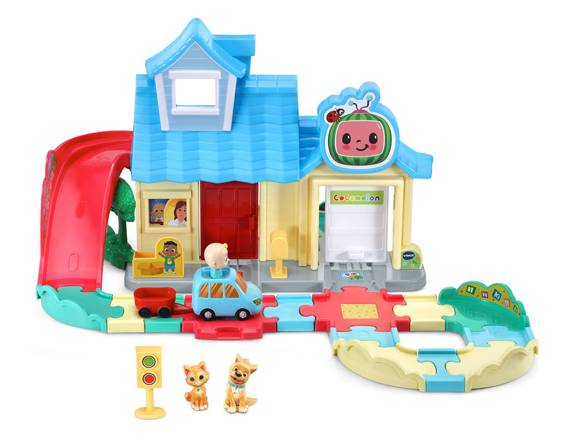 VTech Toot-Toot Drivers CoComelon JJ's House Track Set