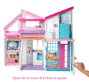 Barbie Malibu House with 6 Rooms and 25 Accessories