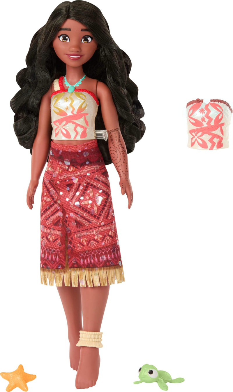 Disney Moana 2 Swimming Moana Doll