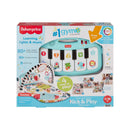 Fisher-Price Glow and Grow Kick & Play Piano Gym Blue
