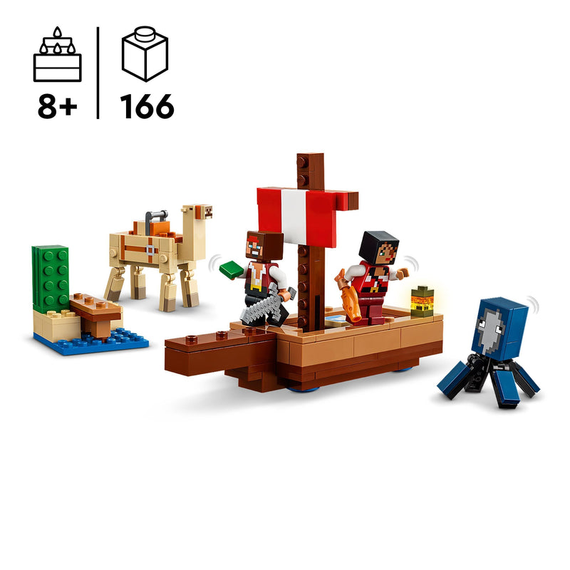 LEGO Minecraft 21259 The Pirate Ship Voyage Set