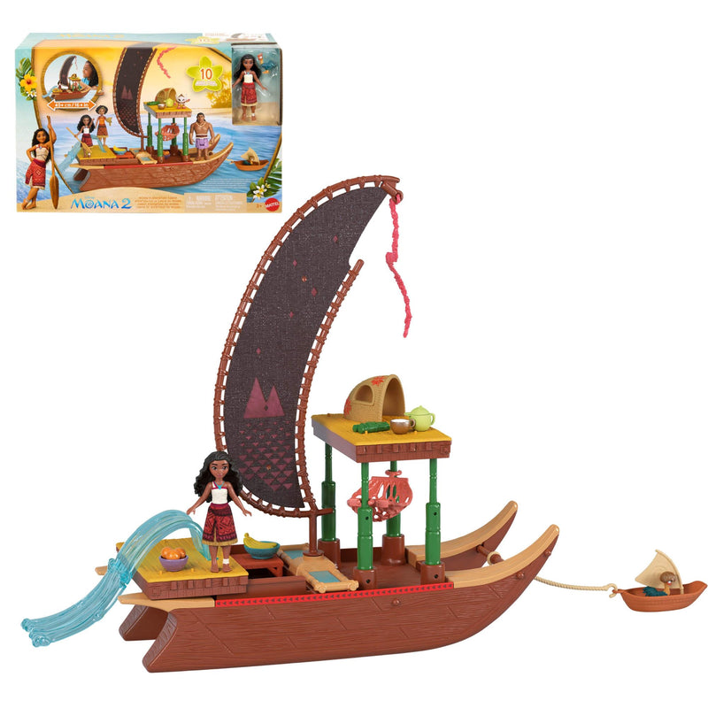 Disney Moana 2 Playset Transforming Boat