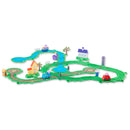 Peppa Pig Whizz Around Great Big Track Playset with Motorised Vehicles & Sounds