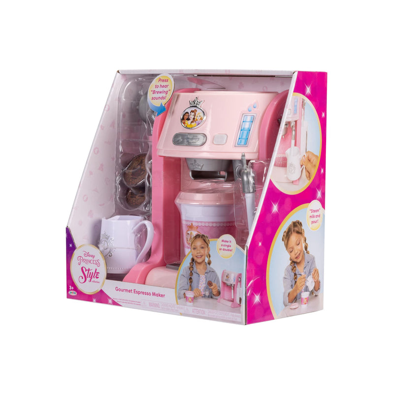 Disney Princess Toy Set Style Collection Gourmet Espresso Maker