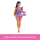 Barbie Deluxe Style Edition Purple Shorts Doll